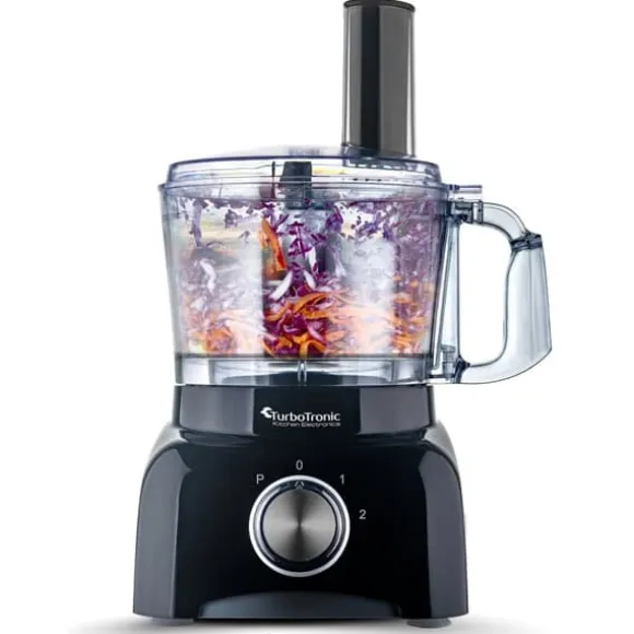 TurboTronic FP800 Matberedare - 1.2 litres - Svart