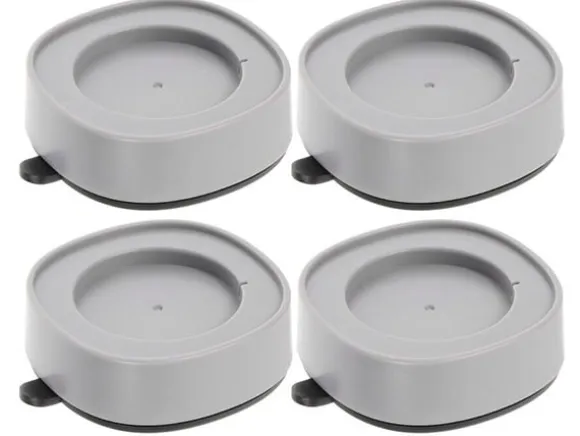 Tvättmaskinsfötter – Vibrationsdämpande fötter – 4-Pack