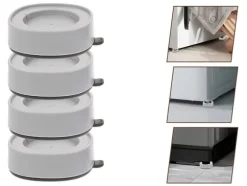 Tvättmaskinsfötter – Vibrationsdämpande fötter – 4-Pack