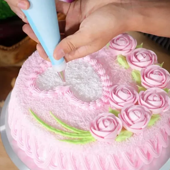 Tyllset – 24st Spritstyllar, Spritspåse Koppling – Cake Tool