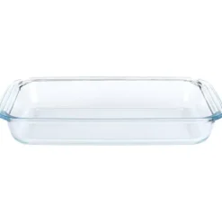 Ugnssäker ugnsfast glasform, ugnsform, långpanna, 2,2L