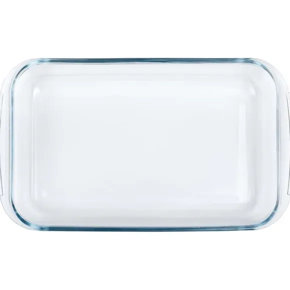 Ugnssäker ugnsfast glasform, ugnsform, långpanna, 2,2L