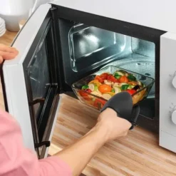 Ugnsvante silikon grytlapp 2-pack Svart