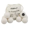 Ulltorkbollar set, 7 cm, Vit