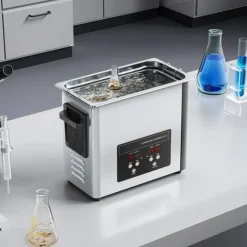Ultraljudstvätt - Ultraljudsbad - 6 L - 120 W - 40 kHz - Digital display - Rostfritt stål - För smycken & klockor