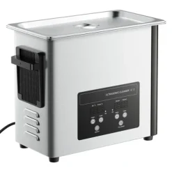 Ultraljudstvätt - Ultraljudsbad - 6 L - 120 W - 40 kHz - Digital display - Rostfritt stål - För smycken & klockor
