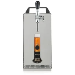 Underräknare Öltapp, PYGMY 20 / K, med membranpump, 1-sidigt torrkylningsanordning i rostfritt stål, 25 liter / h, inkl dispenser, KEG:Type G