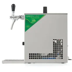 Underräknare Öltapp, PYGMY 20 / K, med membranpump, 1-sidigt torrkylningsanordning i rostfritt stål, 25 liter / h, inkl dispenser, KEG:Type G
