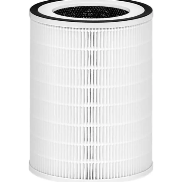 Uniprodo - Luftrenare - 16 m² - CADR 130 m³/h - 3-Filter System - 3 Hastigheter - Timer