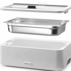 UNIQ elektrisk bain marie värmare 607 x 402 mm 700 W - vit