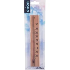 Universell termometer - Orion - Trä - 20 cm - Inomhus/Ute