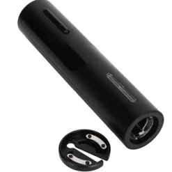 USB 4in 1 Elektrisk Vinflasköppnare Korkskruv med Hällrör Folieskärare Vakuumpropp Set