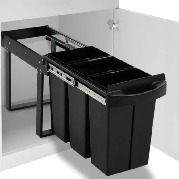 Utdragbar sophink mjuk stängning 36 L - Inbyggd Sophink - Inbyggda Sophinkar - Home & Living