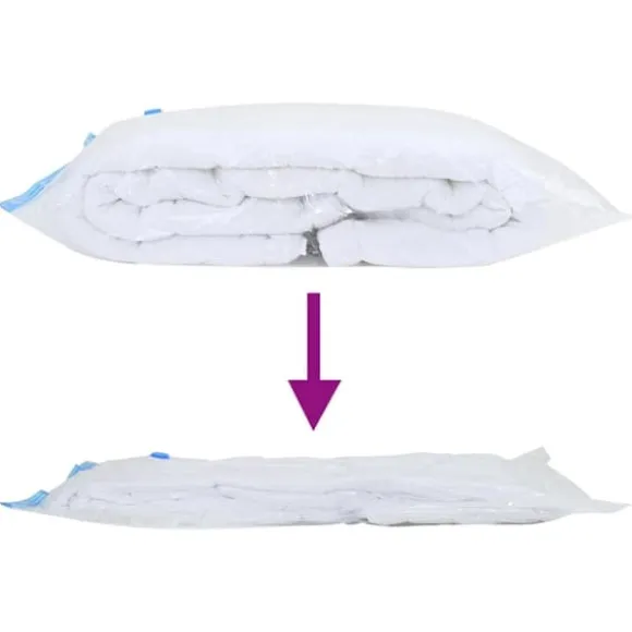 Vakuumförvaringspåsar 5-pack - Effektiva och hållbara | Storlek: 120x70 cm
