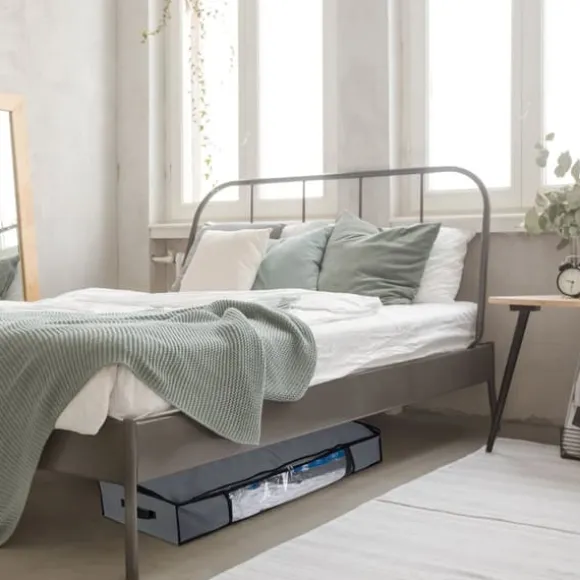 Vakuumförvaringspåse set, 140x80 cm, Grå