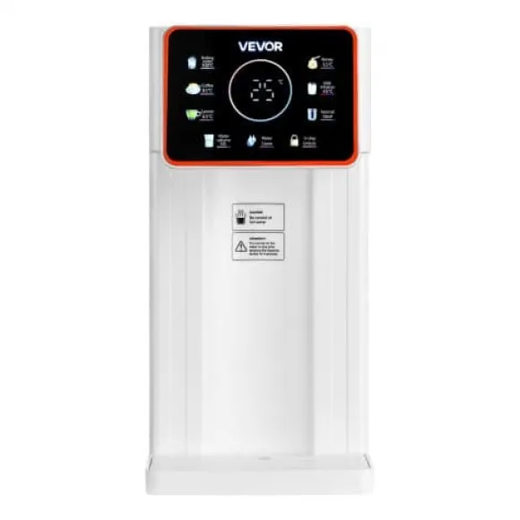Varmvattenautomat, 27x20x34 cm, Justerbar temperatur, Pekskärm