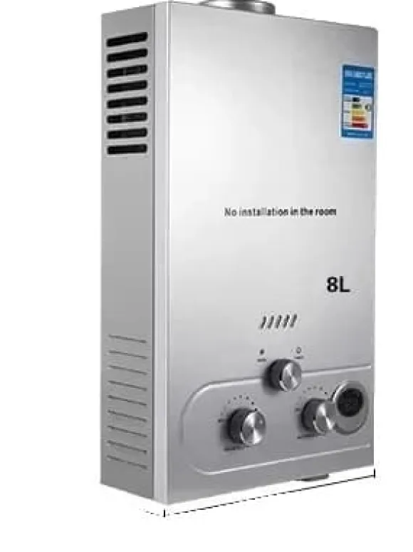 Varmvattenberedare, Rostfritt Stål, Energibesparande,8L 16KW
