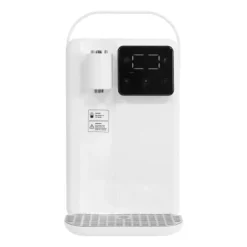 Varmvatten-dispenser - Bordsmodell vattenkokare - 3 l - 2200 W - LED-display - Justerbar temperatur - Snabb uppvärmning - Vit