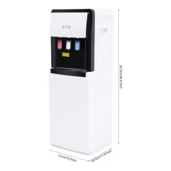 Vattenautomat, Bottenlastning, Multifunktionell Temperaturkontroll,Vit
