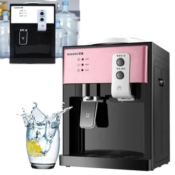 Vattenautomat, 550W värmeeffekt, stilren design,Roséguld