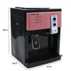 Vattendispenser, toppmatad i rostfritt stål, lila, 3 temperaturer (varmt/kallt/ljummet), 1,2–5 gallon, US/EU-kontakt, Typ 3