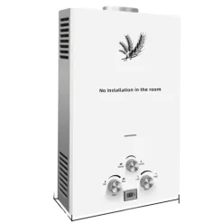 Vattenvärmare, utan tank, användarvänlig LED-display,12KW 6L