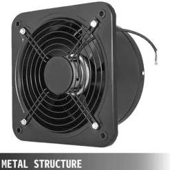 220 V Axialfläkt 50 Hz Väggfläkt 2580 U Väggfläkt 250 mm Fläkt Ventilator