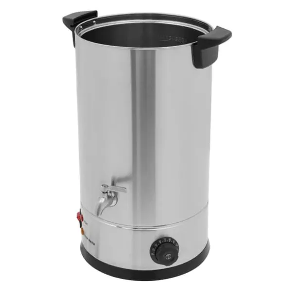 Vaxljusstillverkare, 15 liter, 1800 watt, Temperaturintervall 30-110℃, Dubbelringuppvärmning, Inbyggt skydd mot torrkokning
