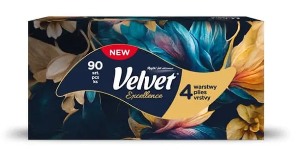 Velvet Excellence universalservetter, 90 st.