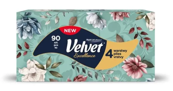 Velvet Excellence universalservetter, 90 st.