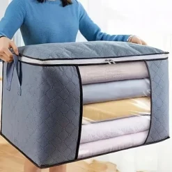 ÖVERDRAG TILL SÄNGÖVERDRAG TÄCKA för FÖRVARING Kuddar FILTAR Fönster 70x50x30cm