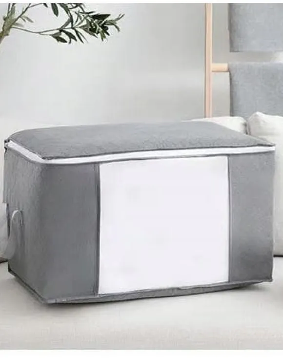 ÖVERDRAG TILL SÄNGÖVERDRAG TÄCKA för FÖRVARING Kuddar FILTAR Fönster 70x50x30cm