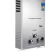 VEVOR LPG Varmvattenberedare, Omedelbar Varmvattenutgång, Effekt upp till 36KW,10L 20KW