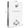 VEVOR LPG Vattenvärmare, Omedelbar Varmvatten, LED-display,18L