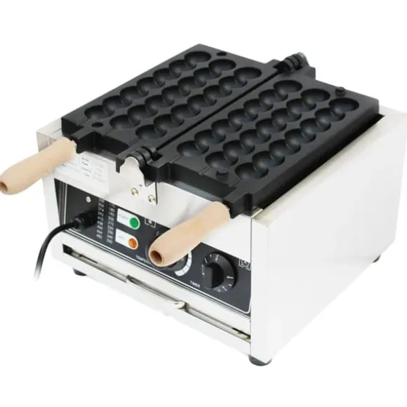 Våffeljärn, Effekt 1500W, Spänning 220V, Justerbar Temperatur 50-300°C, Bakplåtens Storlek 30,5 x 29 cm, Timerintervall 1-5 minuter