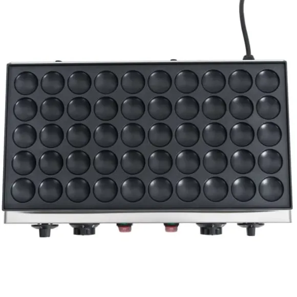 Våffeljärn - Våffelmaskin - Professionell - 50 hål - Nonstick-beläggning - 110/220 V - Elektrisk
