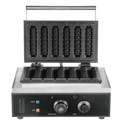 Våffelpinnemaskin 6ST, 1500W, Hög Effektivitet, Perfekt för Restaurang och Café, Kommersial, Lång Livslängd