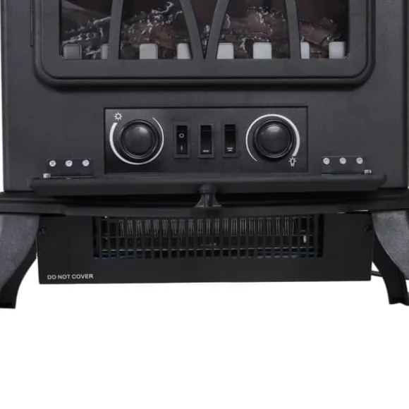 Väggmonterad elektrisk kamin – modern design (modell 6)