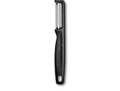Victorinox Iota, Frukt- och grönsaker, Rak grönsaksskalare, Svart, Polypropylen, Hängögla, 165 mm
