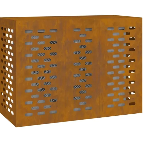 vidaXL Corten stål Väderbeständigt stål 110 x 50 x 80 cm Hållbar