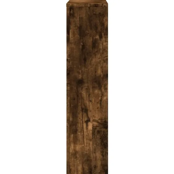 vidaXL Elementskydd rökfärgad ek 175x20x82 cm konstruerat trä