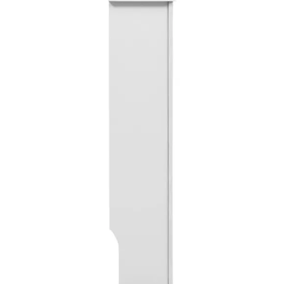 vidaXL Elementskydd 2 st vit 172x19x81,5 cm MDF - Tillbehör till värmeelement