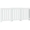 vidaXL Elementskydd vit 205x21,5x83,5 cm konstruerat trä