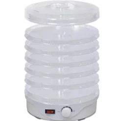 vidaXL Mattork 250 W 6 galler rund - Torkugnar