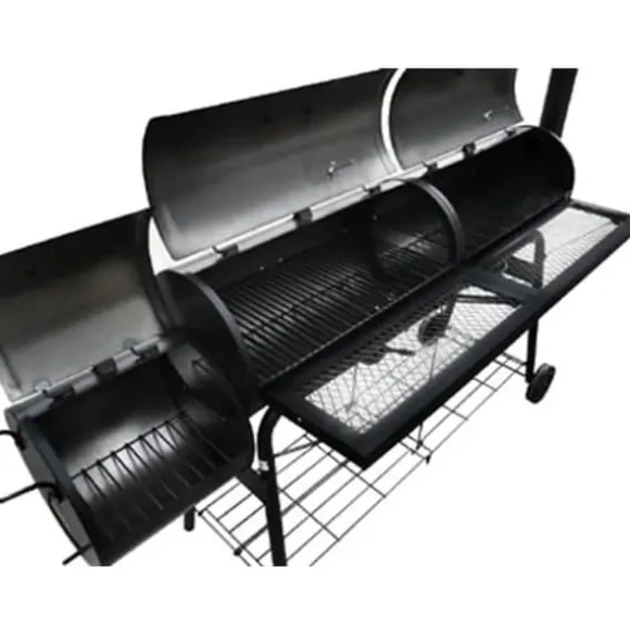 vidaXL Rökgrill Nevada XL svart - Utomhusgrillar