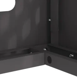 vidaXL Svart Stål 100 x 50 x 70 cm Hållbar Klimatanläggningstäckning