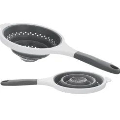 Vikbar kökssil i silikon, durkslag, sil, durkslag, KEMP 25,5 cm ORION 124472