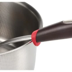 Vinklad spatel - TEFAL - Ingenio - Rostfritt stål - Plasthandtag - Svart och röd