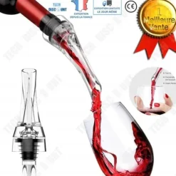 Vinkylare - TD® - Professionell dekanter - Livsmedelsakryl - Nutida design - Röd