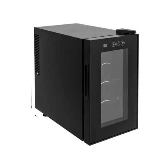 Vinkyl, Intelligent Temperaturkontroll, LED-display,svart